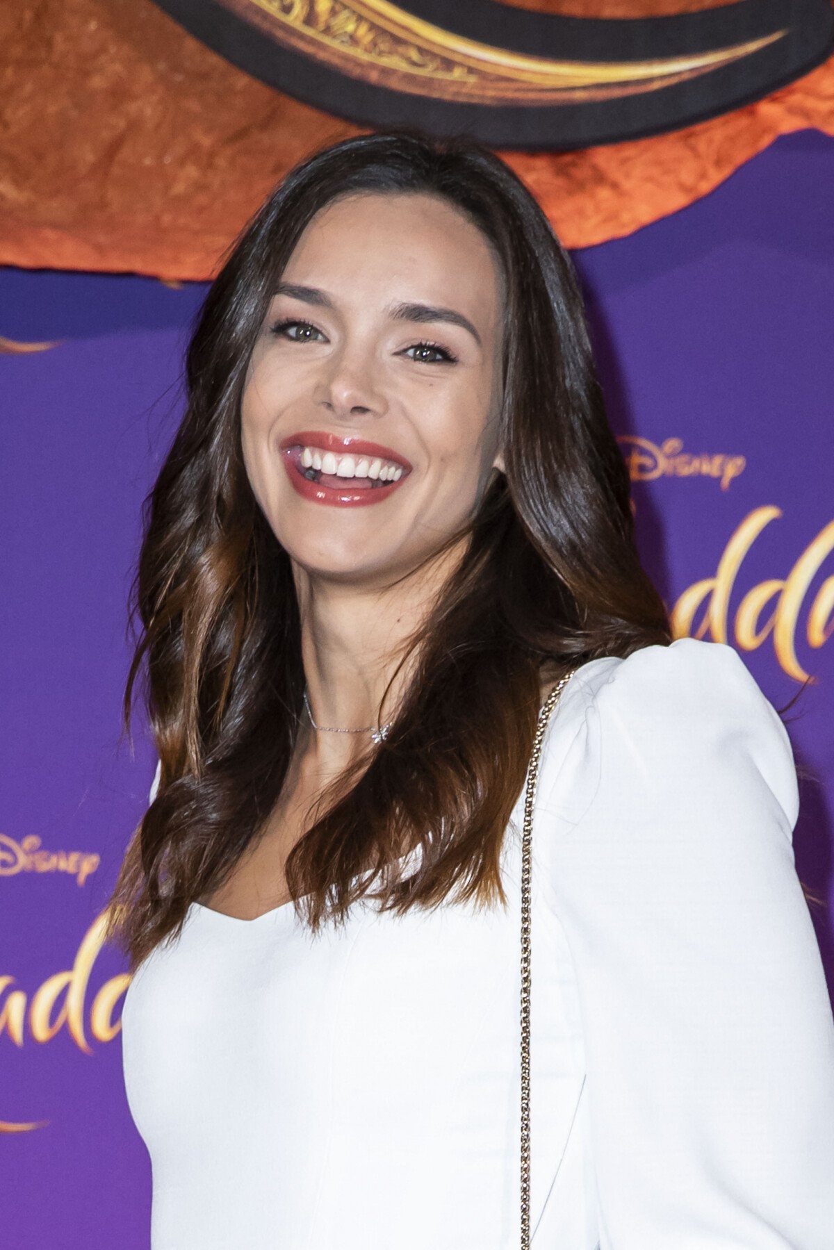 Photo Marine Lorphelin Miss France Avant Premi Re Parisienne Du Film Aladdin Au