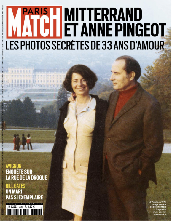 Couverture du magazine Paris Match du 12 mai 2021.