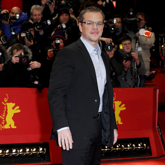 Matt Damon - 63 eme Festival du film de Berlin - Berlinale 2013 - Tapis rouge du film "