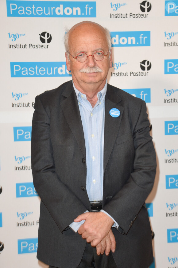 Erik Orsenna lors du lancement de la 12ème édition du Pasteurdon à l'Institut Pasteur à Paris le 10 octobre 2018. © Coadic Guirec / Bestimage