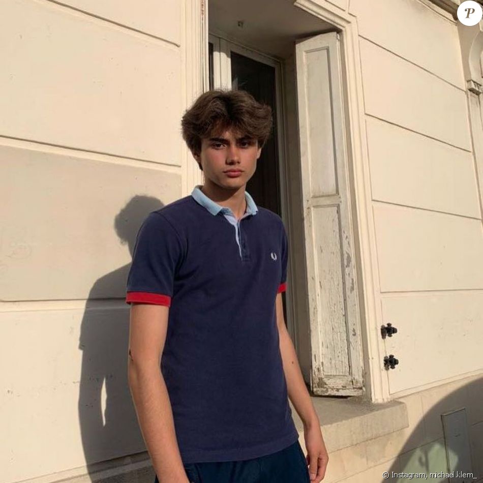 Michael Sean Klemeniuk, le petit-ami de Jade Hallyday, sur Instagram en juin 2020.