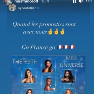 Amandine Petit bien positionnée au concours Miss Univers 2020