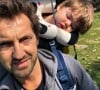 Frédéric Diefenthal a publié une nouvelle photo de son fils et lui sur Instagram.