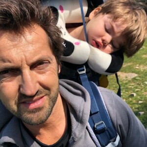 Frédéric Diefenthal a publié une nouvelle photo de son fils et lui sur Instagram.