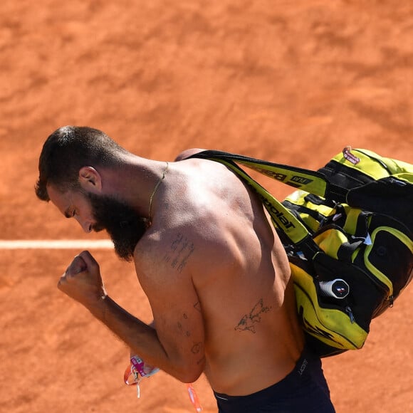 Le français Benoît Paire au Masters 1000 de Madrid, Espagne, le 4 mai 2021. © Antoine Couvercelle/Panoramic/Bestimage