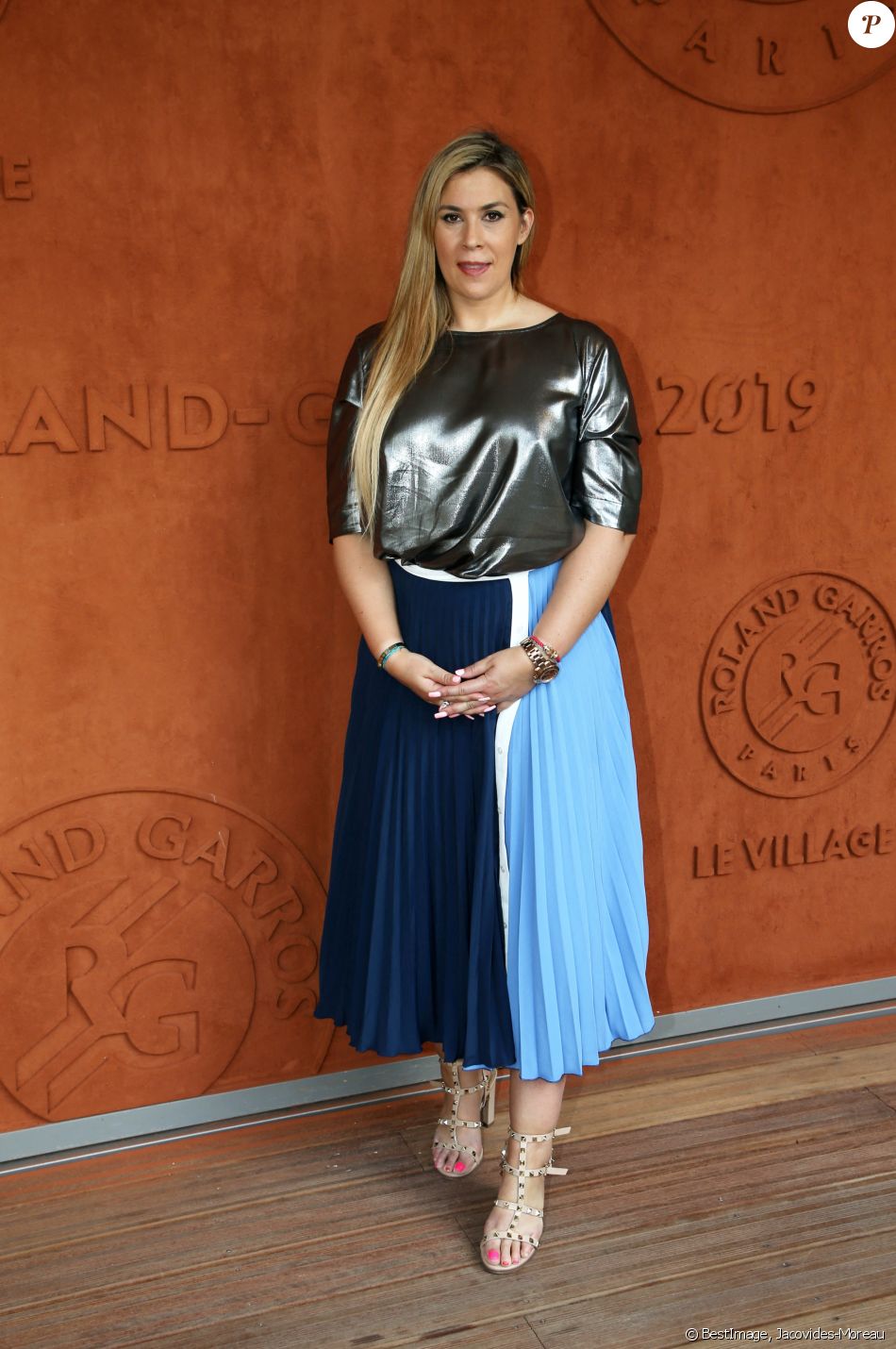 Marion Bartoli au village des Internationaux de France de Tennis de Roland Garros 2019 à Paris, France, le 29 mai 2019 © Jacovides-Moreau/Bestimage