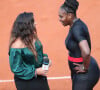 Serena Williams et Marion Bartoli dans les tribunes des internationaux de tennis de Roland Garros à Paris. Cyril Moreau / Dominique Jacovides / Bestimage