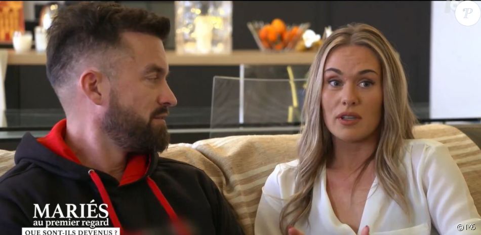 Matthieu de "Mariés au premier regard 2020" présente sa compagne Chanel dans "Que sont-ils devenus ?", le 17 mai 2021, sur M6