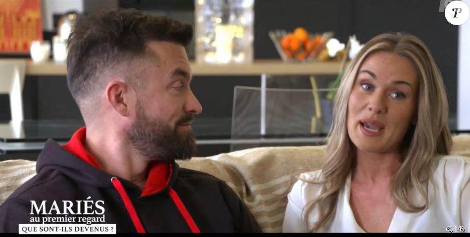 Matthieu de "Mariés au premier regard 2020" présente sa compagne Chanel dans "Que sont-ils devenus ?", le 17 mai 2021, sur M6