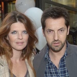 Archive - Frederic Diefenthal et sa femme Gwendoline Hamon - Soiree d'inauguration de la boutique Stone de la creatrice de bijoux Marie Poniatovski, la soeur de Sarah Lavoine a Paris, le 25 juin 2013.