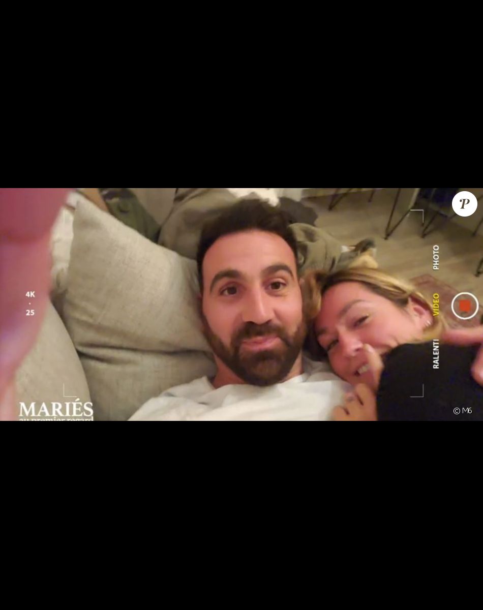 Laure et Matthieu dans "Mariés au premier regard 2021", le 10 mai, sur M6