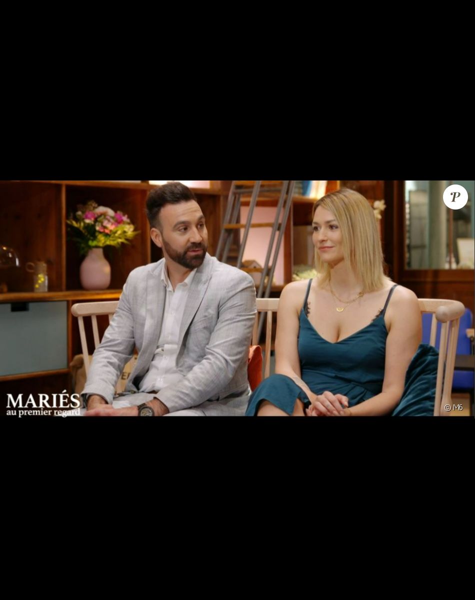 Laure et Matthieu dans "Mariés au premier regard", sur M6