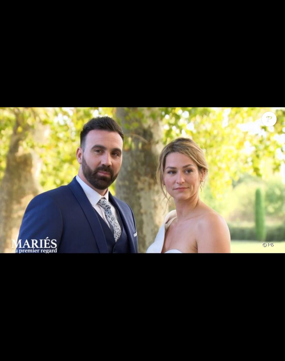 Laure et Matthieu dans "Mariés au premier regard 2021", le 29 mars, sur M6