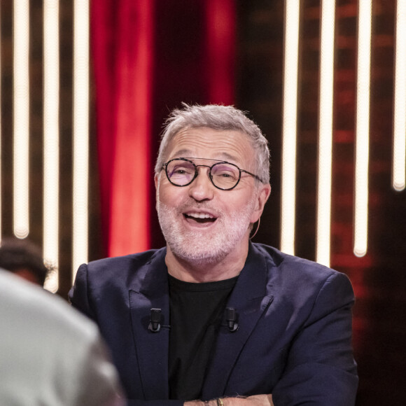 Exclusif - Laurent Ruquier sur le plateau pendant l'émission On Est En Direct (OEED), diffusée en direct le 16 janvier 2021 sur France 2 à Paris. © Jack Tribeca / Bestimage