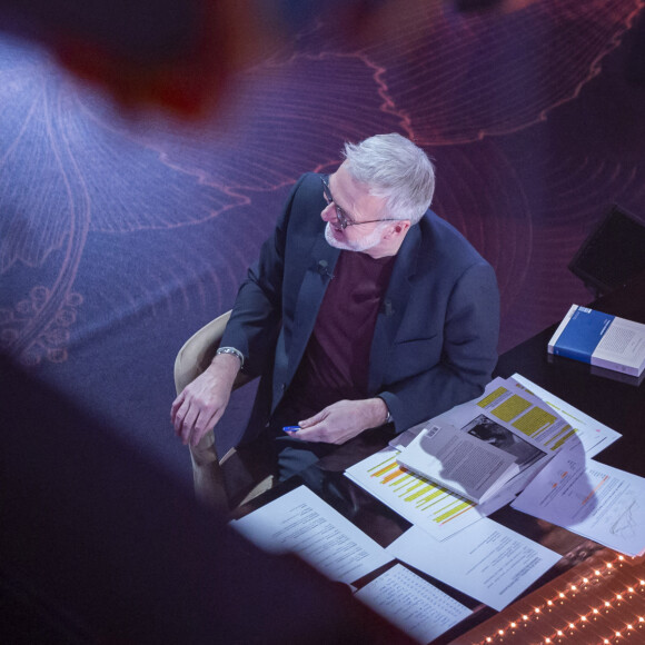 Exclusif - Laurent Ruquier - Enregistrement de l'émission "On Est En Direct" (OEED), diffusée sur France 2 le 31 octobre 2020. © Jack Tribeca / Bestimage