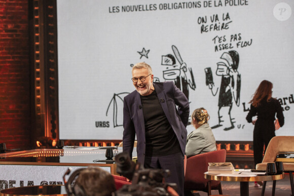 Exclusif - Laurent Ruquier - Enregistrement de l'émission "On est presque en direct", diffusée sur France 2 le 28 novembre 2020. © Jack Tribeca / Bestimage
