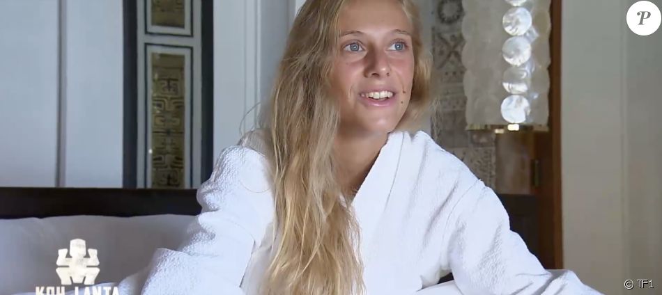 Maxine dans "Koh-Lanta, Les Arme secrètes" sur TF1.