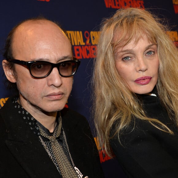 Arielle Dombasle ( invitée coup de coeur) et Nicolas Ker - Clôture du du 9ème festival 2 Valenciennes le 23 mars 2019. © Veeren Ramsamy / Bestimage