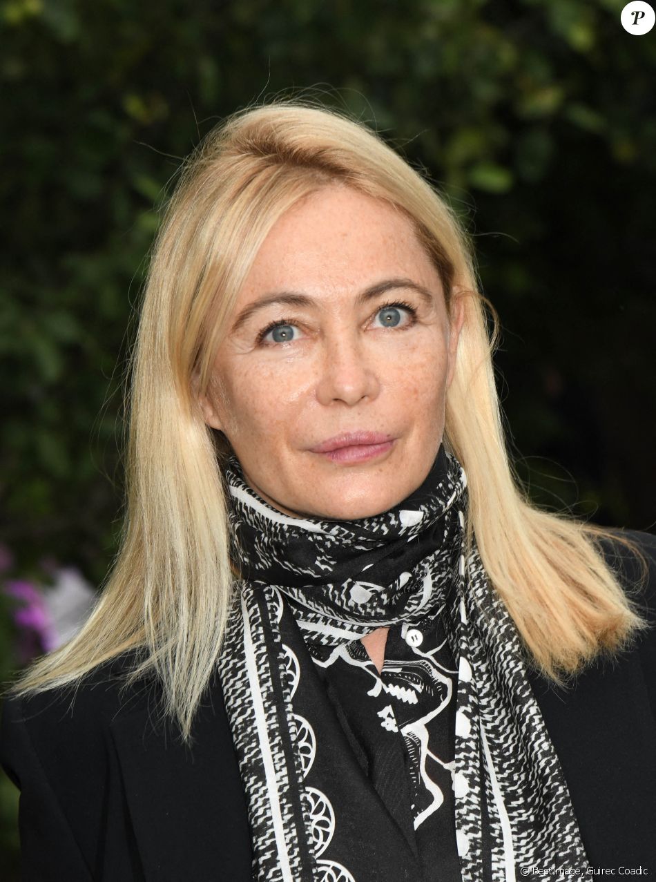 Emmanuelle Béart - Photocall du film "L'Etreinte" - Festival du film Francophone d'Angoulême 2020 le 30 Août 2020. © Guirec Coadic / Bestimage
