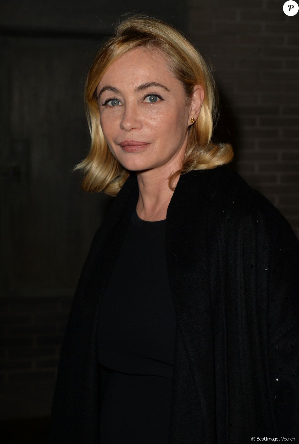 Emmanuelle Béart lors dela soirée de lancement du Best-Seller "Le retour du jeune prince" d'A.G. Roemmers à l'Atelier des Lumières à Paris, France, le 10 avril 2019.© Veeren/Bestimage