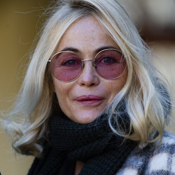 Emmanuelle Béart - 158ème vente aux enchères des vins des Hospices de Beaune, le 18 novembre 2018. © Pierre Perusseau/Bestimage