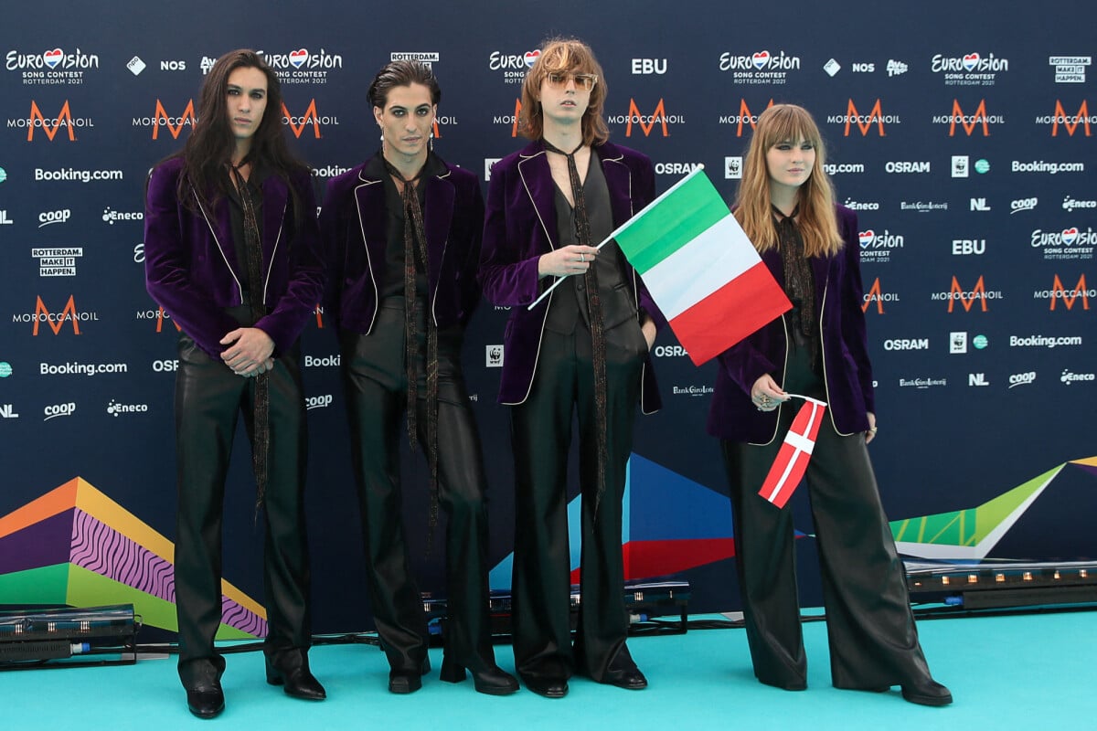 Photo Photocall des participants au concours Eurovision 2021 à