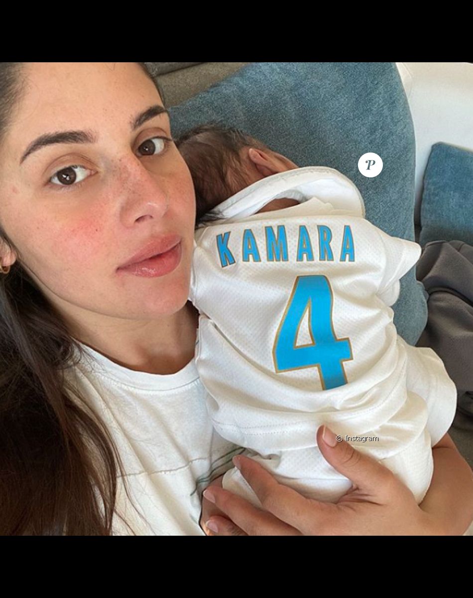 Coralie Porrovecchio et son fils Leeroy. Photo publiée sur Instagram.