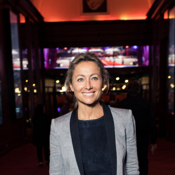 Anne-Sophie Lapix - People au concert unique "Au cinéma" de Renaud Capuçon à l'Olympia à Paris le 14 octobre 2018. © Dominique Jacovides - Cyril Moreau/Bestimage