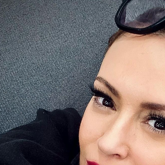 Alyssa Milano. Avril 2021.