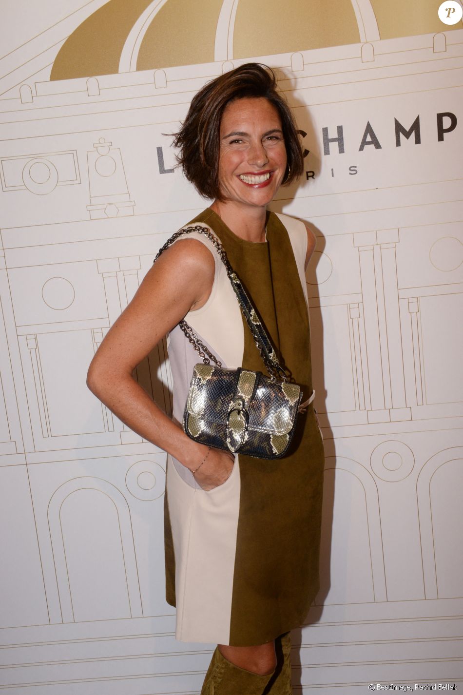 Alessandra Sublet - Soirée du 70ème anniversaire de Longchamp à l'Opéra Garnier à Paris le 11 septembre 2018. © Rachid Bellak/Bestimage