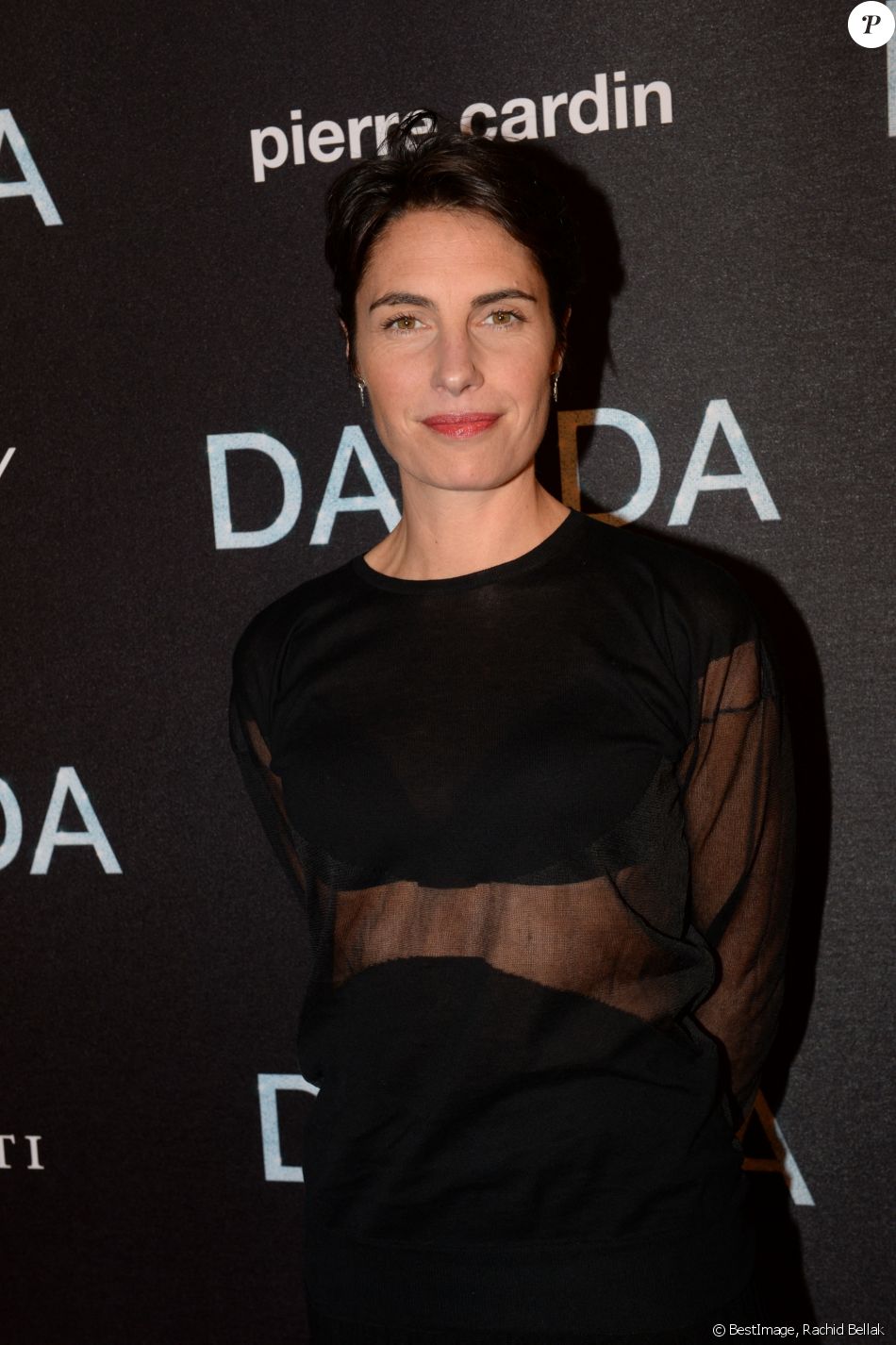 Alessandra Sublet - Avant-première du film "Dalida" à L'Olympia, Paris le 30 novembre 2016. © Rachid Bellak/Bestimage