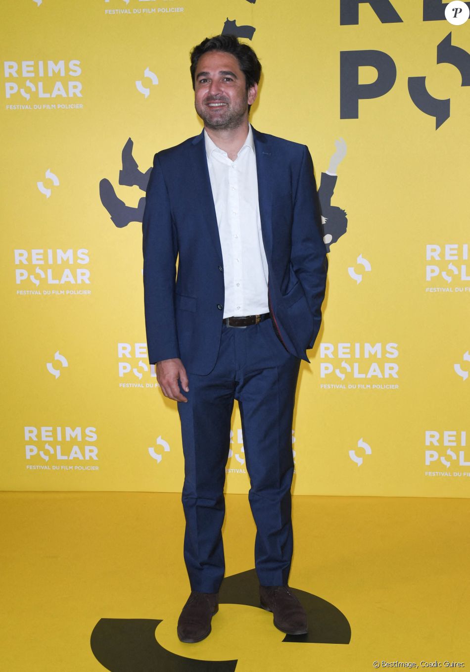Arnaud Robinet - Photocall des membres du jury du Reims POLAR, 38e Festival du film policier, au Public Système Cinéma. Paris, le 26 mai 2021. © Coadic Guirec/Bestimage
