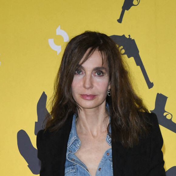 Anne Parillaud - Photocall des membres du jury du Reims POLAR, 38e Festival du film policier, au Public Système Cinéma. Paris, le 26 mai 2021. © Coadic Guirec/Bestimage