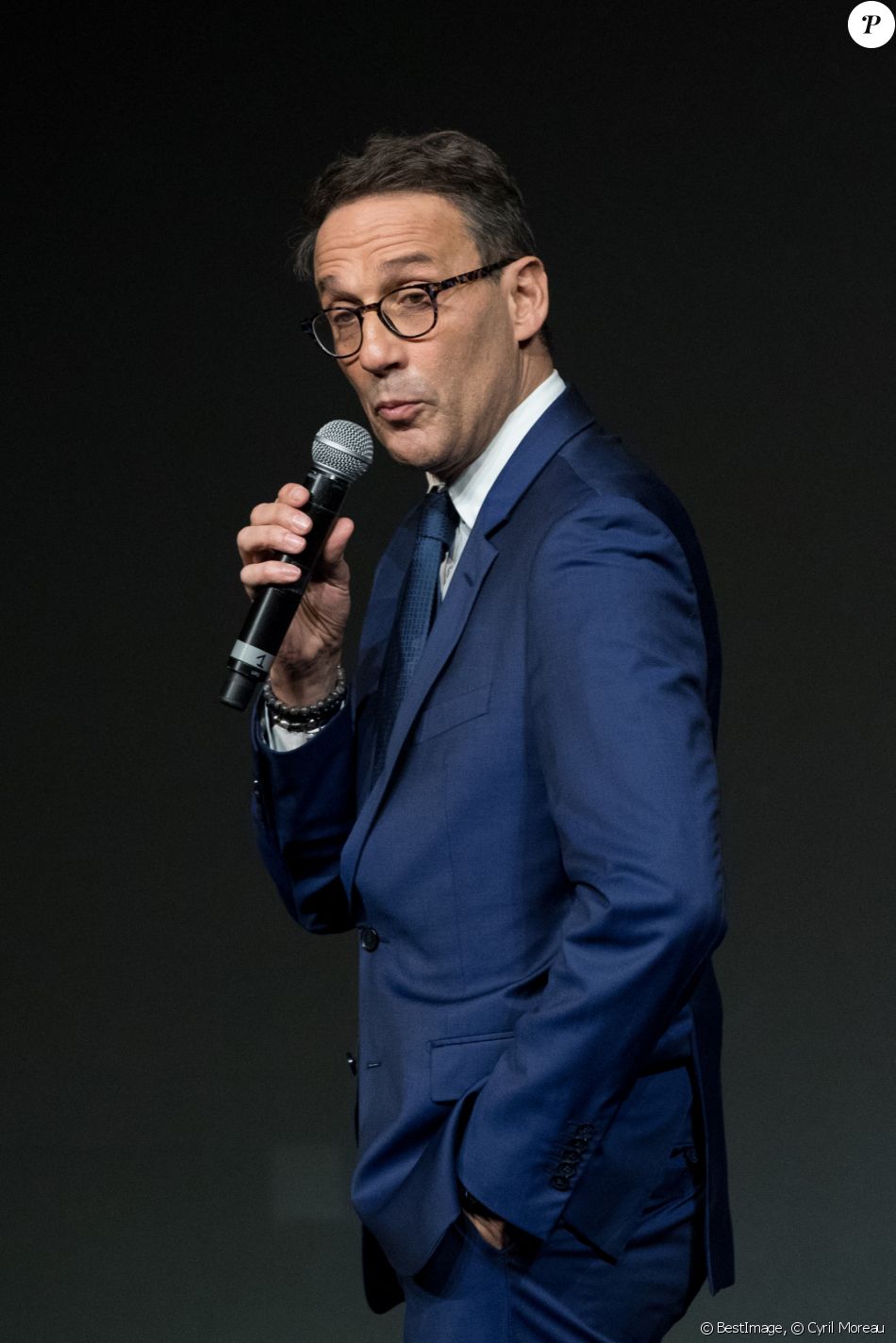 Julien Courbet lors du gala de la Chaine de l'espoir au théâtre de la Tour Eiffel à Paris, France. © Cyril Moreau/Bestimage