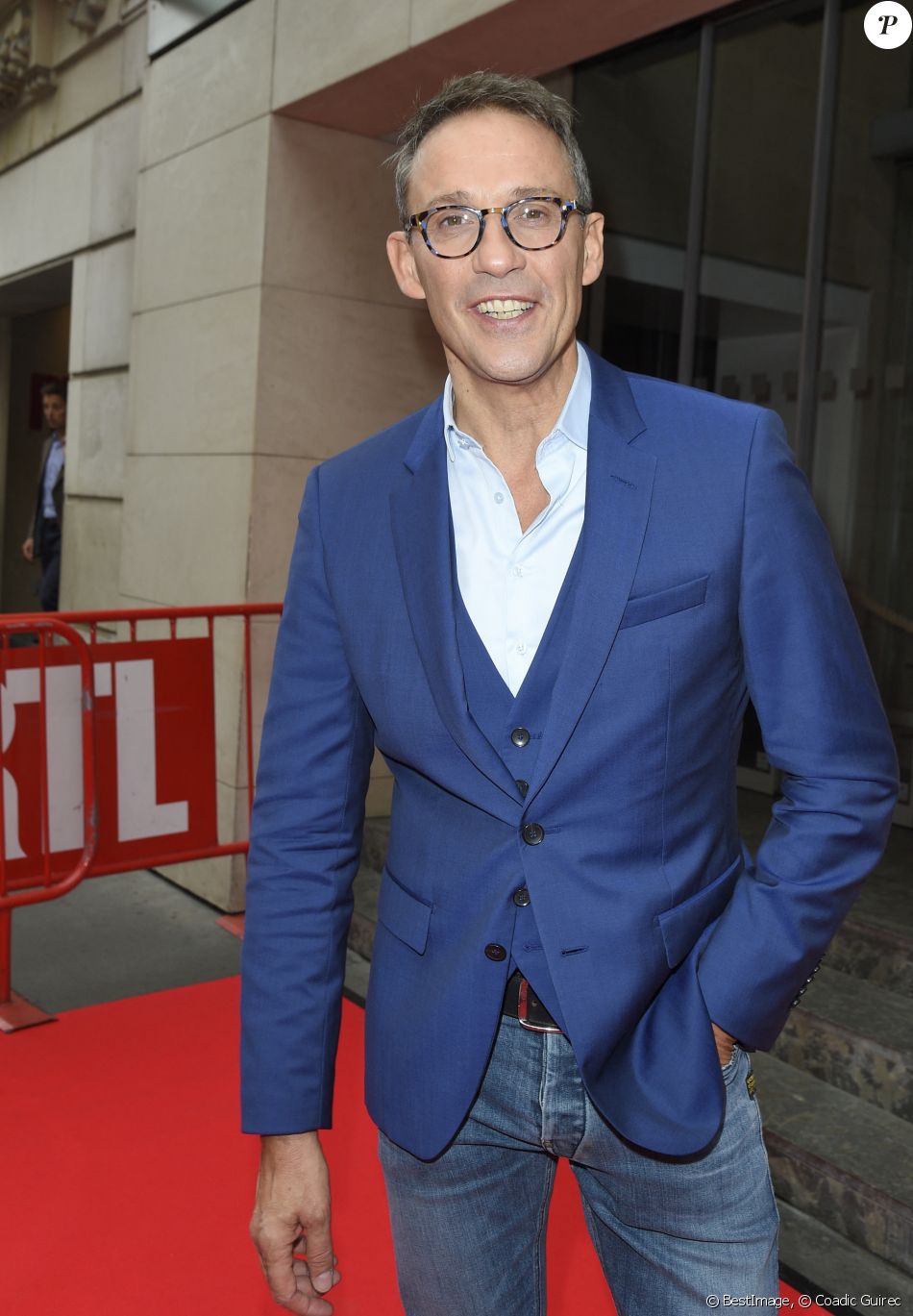Julien Courbet - Conférence de rentrée de la station de radio RTL à Paris. Le 13 septembre 2017 © Coadic Guirec / Bestimage