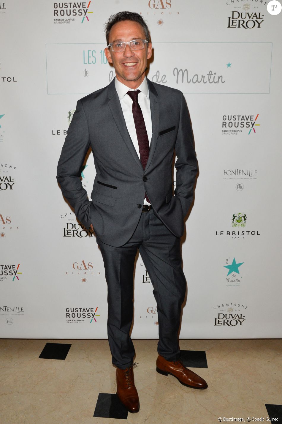 Julien Courbet lors de l'anniversaire des 10 ans de l'Etoile de Martin à l'hôtel Le Bristol à Paris. © Guirec Coadic/Bestimage