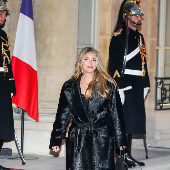 Hélène Rollès - Dîner d'état en l'honneur du président de la république de Chine X.Jinping au Palais de L'Elysée, Paris, le 25 mars 2019. ©Dominique Jacovides / BestImage