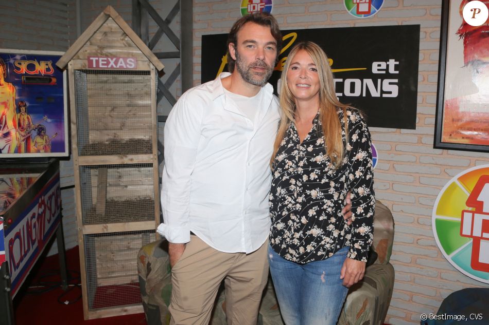 Patrick Puydebat, Hélène Rollès - Soirée anniversaire pour les 25 ans de la série "Hélène et les garçons" au siège de JLA Groupe à La Plaine Saint-Denis, le 18 mai 2017. © CVS/Bestimage