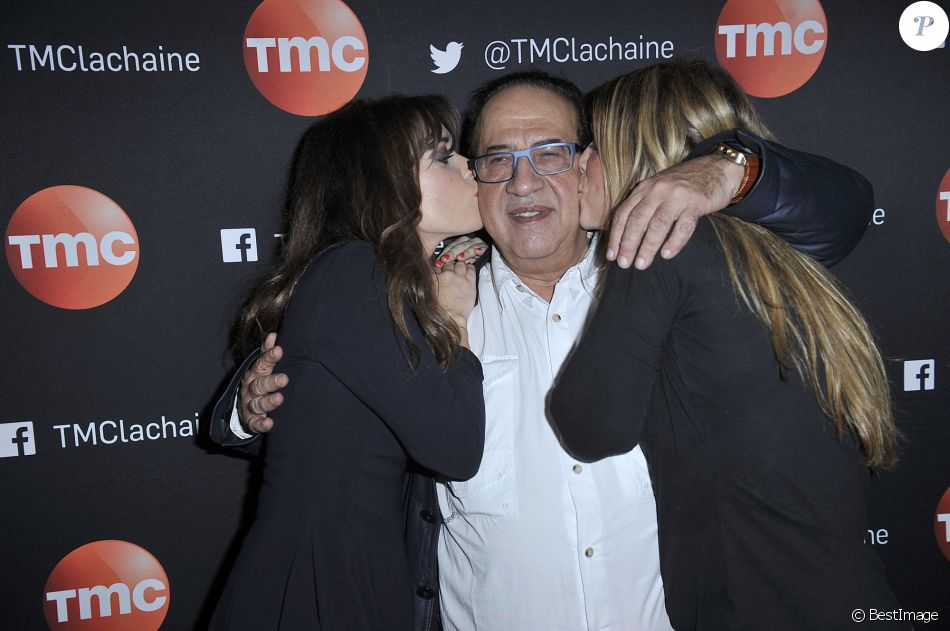 Elsa Esnoult, Jean-Luc Azoulay et Hélène Rollès - Showcase d'Elsa Esnoult au Divan Du Monde à Paris, le 4 novembre 2014.