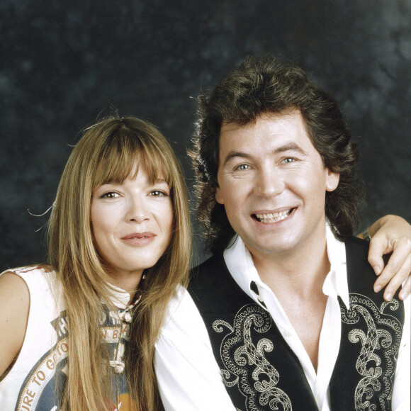 Archives - Hélène Rollès et Bernard Minet. Le 29 avril 1994. © Cédric Perrin / Bestimage