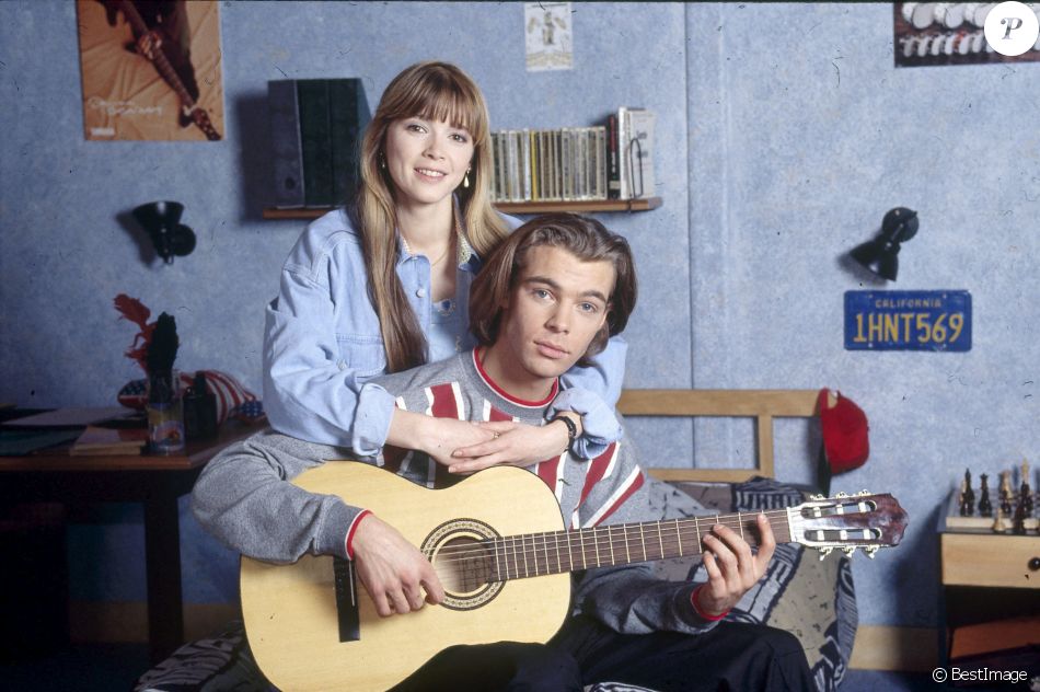Archives - Hélène Rollès Patrick Puydebat, de la série télévisée "Hélène et les Garçons", en avril 1992. © Michel Croizard vioa Bestimage