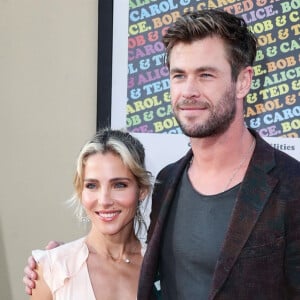 Elsa Pataky, Chris Hemsworth - Les célébrités assistent à la première de "Once Upon a Time in Hollywood" à Hollywood, le 22 juillet 2019. 