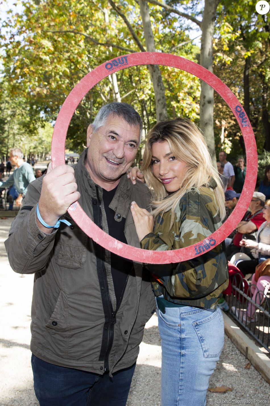 Exclusif - Jean-Marie Bigard et sa femme Lola Marois - Trophée des personnalités au profit de l'association "Make a Wish" au jardin du Luxembourg à Paris le 18 septembre 2019. © Jack Tribeca/Bestimage