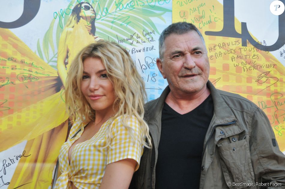 Lola Marois-Bigard et son mari Jean-Marie Bigard - People lors du 15ème Festival "Les Hérault du Cinéma et de la Télé" au Cap d'Agde. Le 19 juin 2018 © Robert Fages / Bestimage
