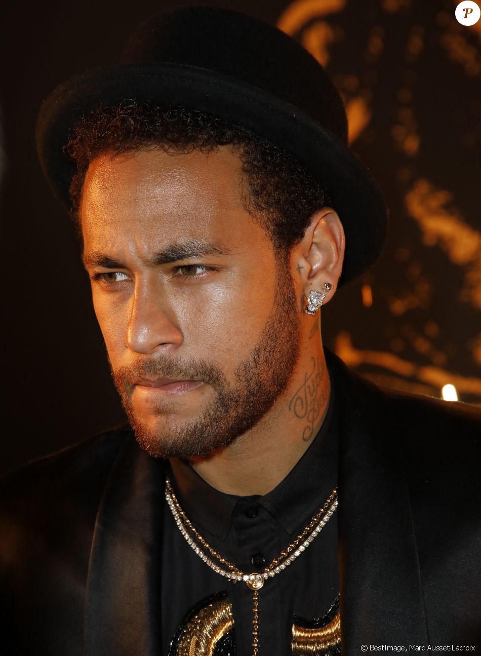 Neymar Jr. lors de la soirée de lancement du parfum "Spirit of the Brave" à la Salle Wagram à Paris, France, le 21 mai 2019. © Marc Ausset-Lacroix/Bestimage
