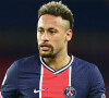 Neymar Jr (PSG) - Match de football en ligue 1 Uber Eats : le Paris Saint Germain (PSG) bat Reims 4 à 0 au parc des Princes à Paris © JB Autissier / Panoramic / Bestimage 