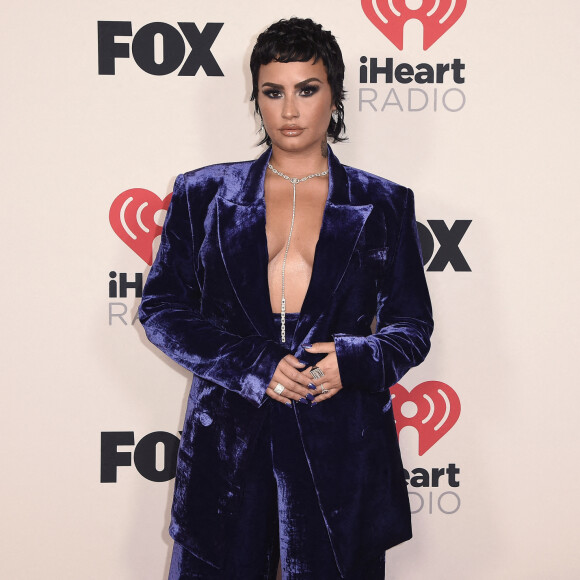 Demi Lovato assiste à la cérémonie des iHeartRadio Music Awards 2021 au Dolby Theatre. Los Angeles, le 27 mai 2021.