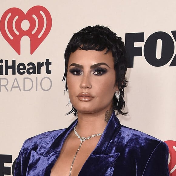Demi Lovato assiste à la cérémonie des iHeartRadio Music Awards 2021 au Dolby Theatre. Los Angeles, le 27 mai 2021.