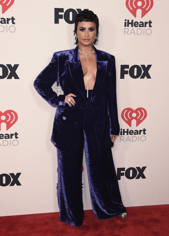 Demi Lovato assiste à la cérémonie des iHeartRadio Music Awards 2021 au Dolby Theatre. Los Angeles, le 27 mai 2021.