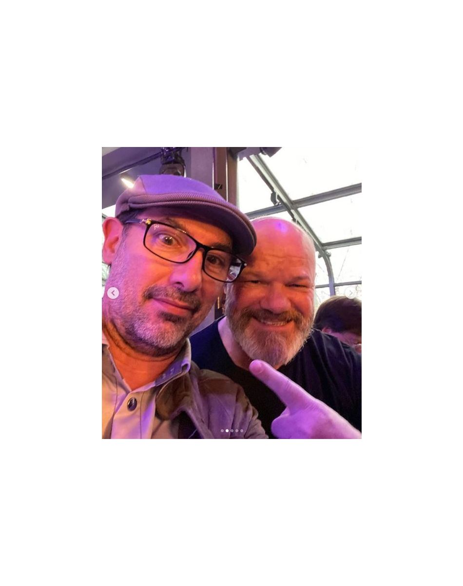 Paul Pairet et Philippe Etchebest sur Instagram.